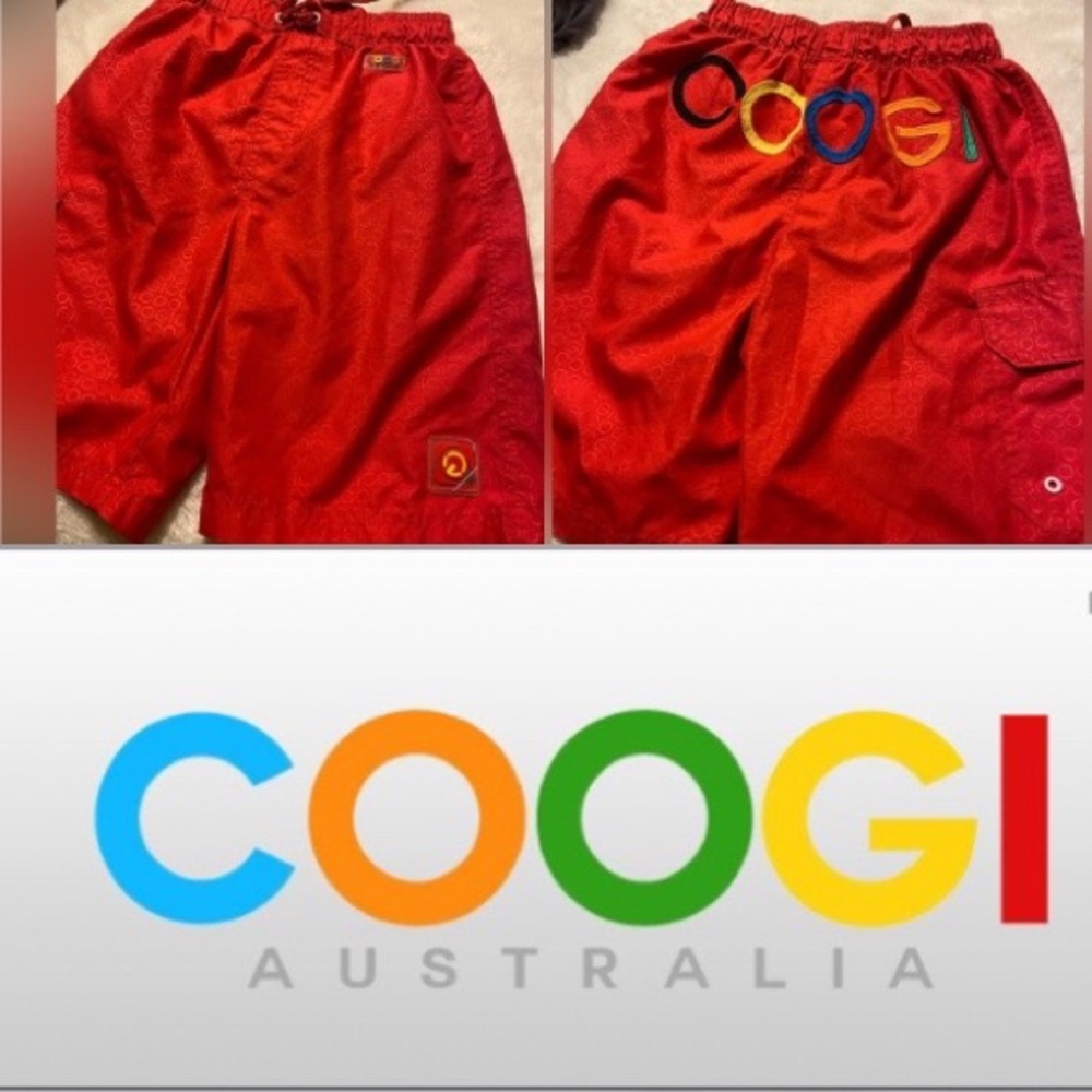 Like (10-12) New COOGI vintage boys’ swim trunks